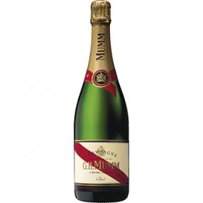 Champagne brut cordon rouge G.H.MUMM botella 75 cl